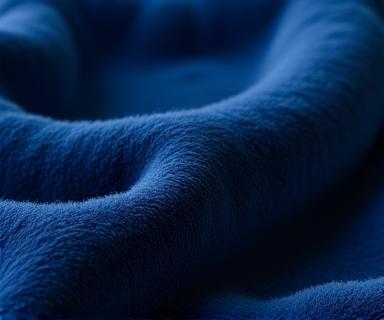 Texture di un velluto di cotone blu notte